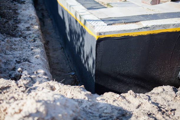 Professional Crawl Space Encapsulation technician working in Cross Plains, IN